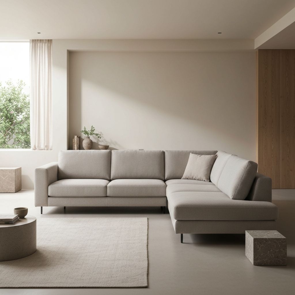 Modern L-Shape Sectional Sofa